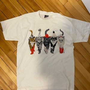 Vintage Cowboy cat shirt